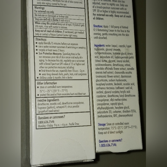 *SEALED* Obagi Retinol 0.5 & Vitamin C Spf30 Sunscreen Bundle - Picture 8 of 16